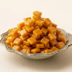 Chinese Dry Mango Cubes (خشک آم) in bowl. buy online Chinese Dry Mango Cubes (خشک آم) in pakistan