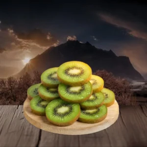 dried Kiwi slice on a table